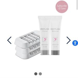 Dermaflash Essentials Kit Facial Blades Cleanser